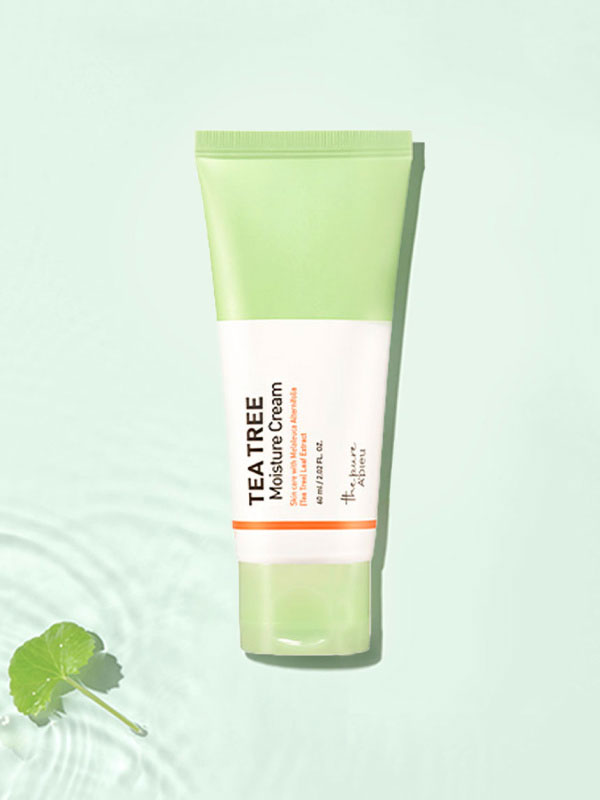 Pure Tea Tree Moisture Korean Skincare Cream Front