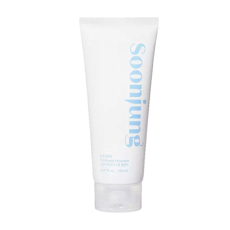 5.5  Korean Skincare Foam Cleanser Closeup