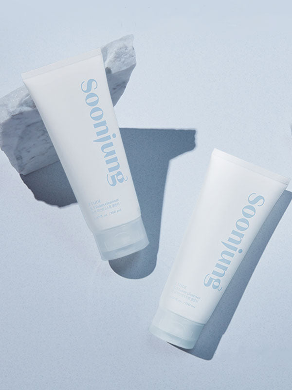 5.5  Korean Skincare Foam Cleanser Side