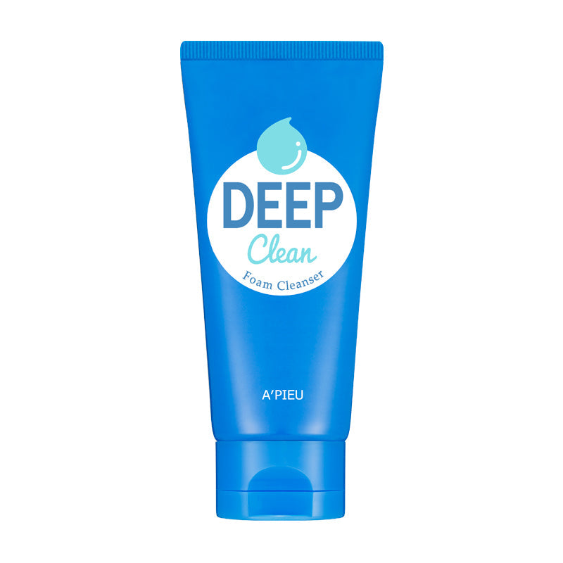 Deep Clean Foam Korean Skincare Cleanser Front