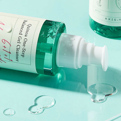 Quinoa One-Step Balanced Korean Skincare Gel Cleanser Closeup