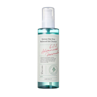 Quinoa One-Step Balanced Korean Skincare Gel Cleanser Front