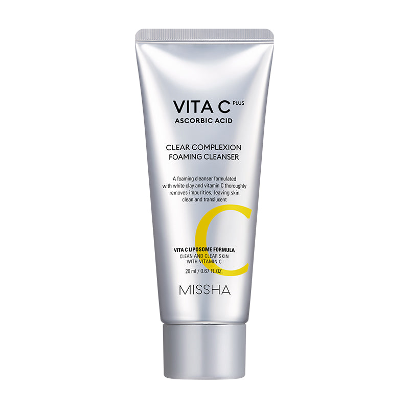 Vita C Plus Clear Complexion Korean Skincare Foaming Cleanser Front